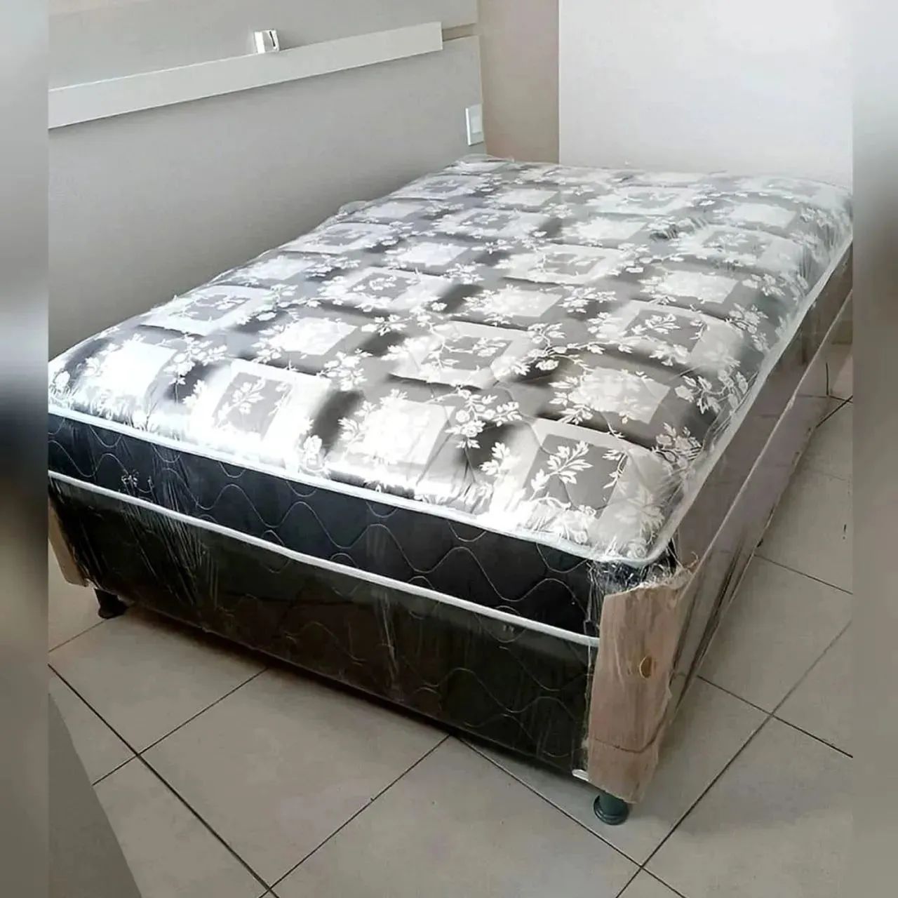 Cama box casal macia e confortável entrega grátis 