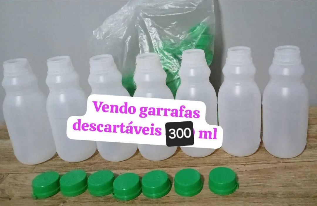 Garrafas Descartáveis 300 ml