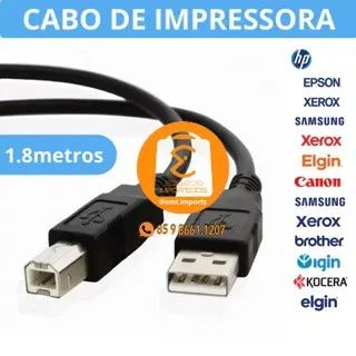 Cabo para Impressora 1.8M LE-902 - Foto 3