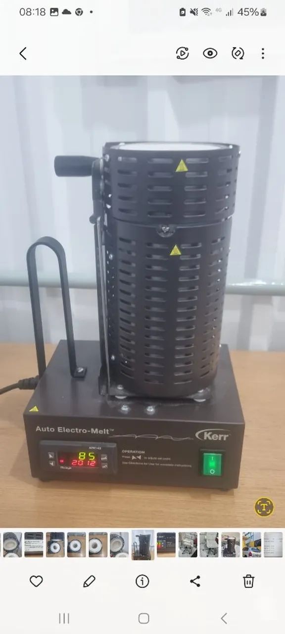 Forno de fusão de metais kerr - Foto 4