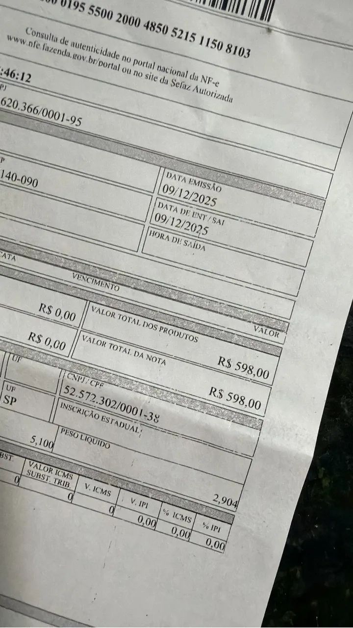 Chuveiro/Ducha eletrônica Intense 6500w (Novo)  - Foto 3