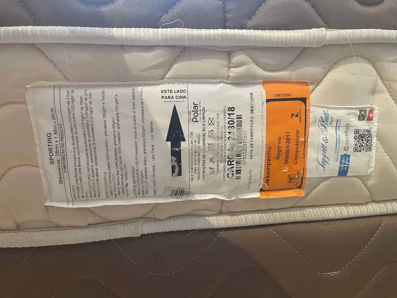 Cama box molas ensacadas  - Foto 3