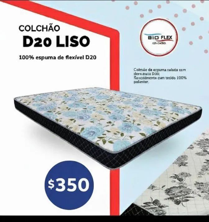 Colchão casal novo