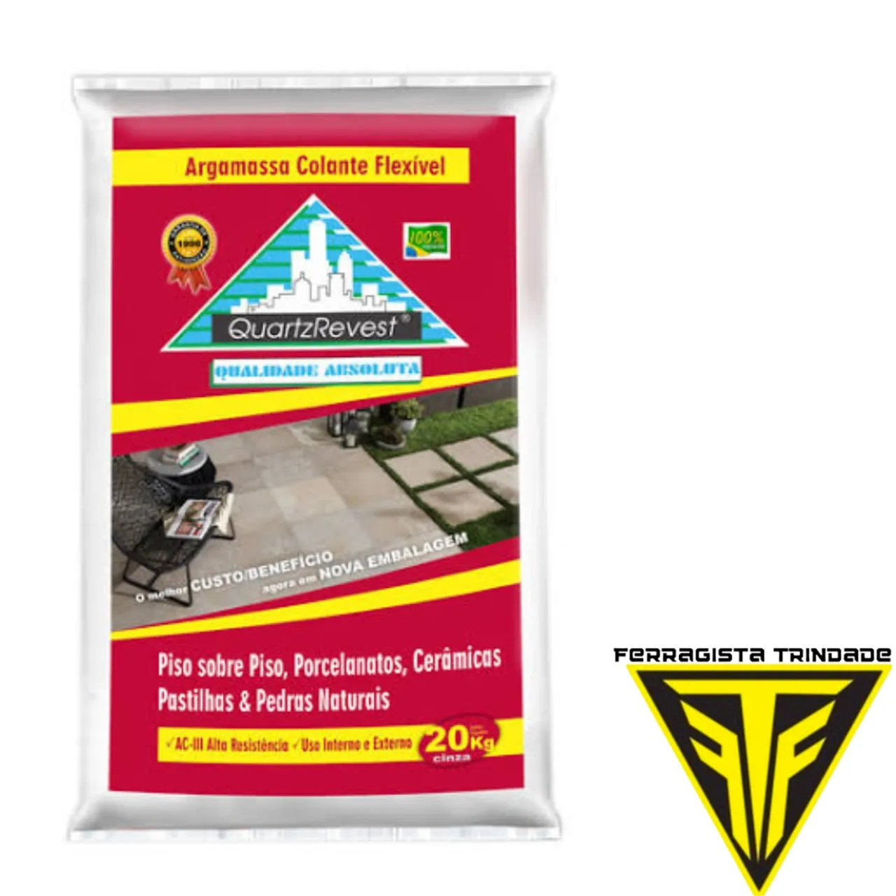 Argamassa AC3 QuartzRevest 20kg