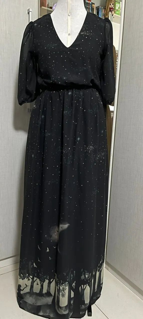 Vestido longo Antix P