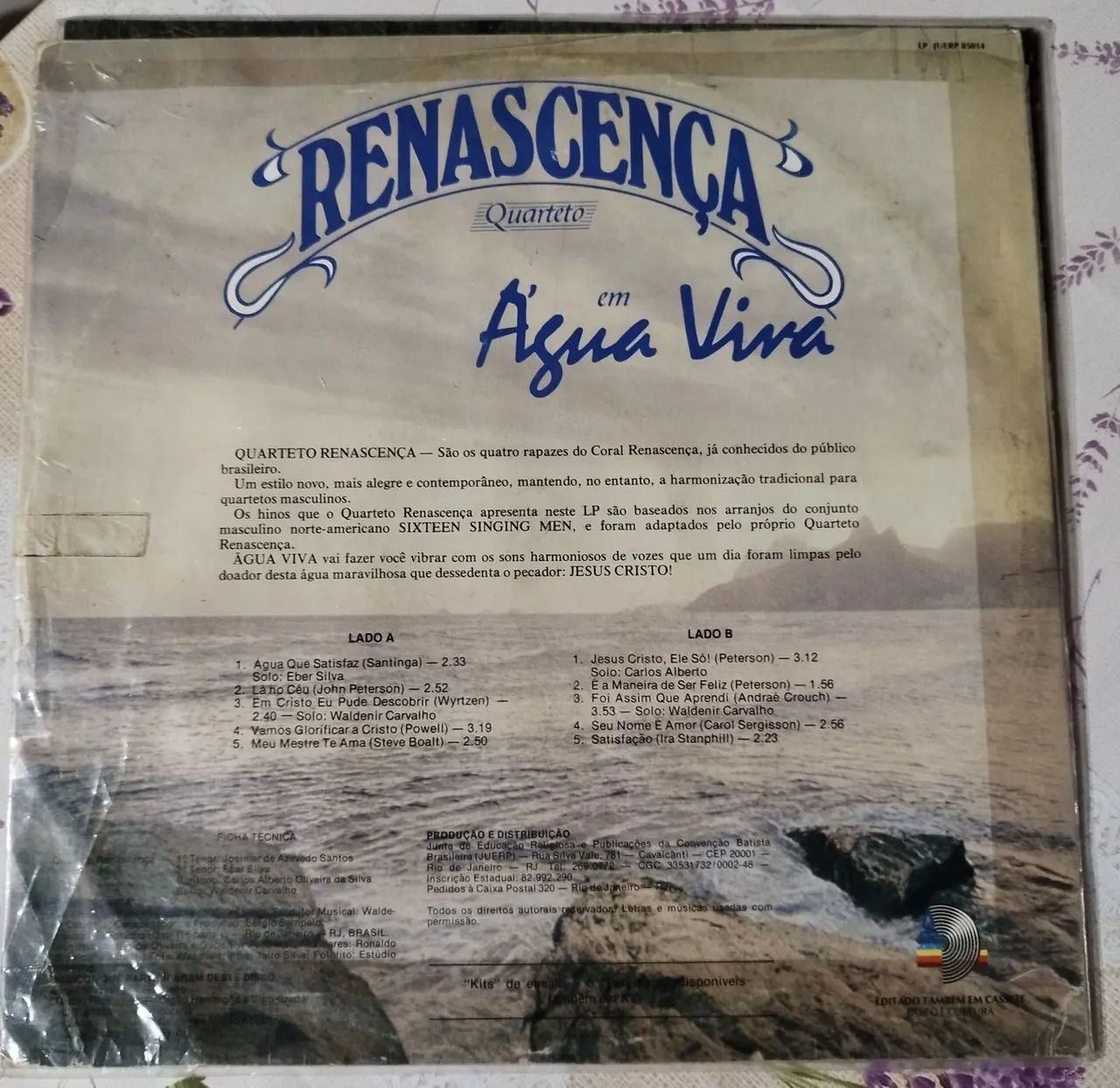 Disco de Vinil Renascença - Água Viva - Foto 2
