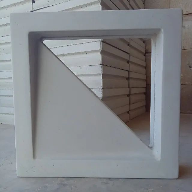 Cobogó Triangular(Orion - dupla face) 30x30cm - Foto 3