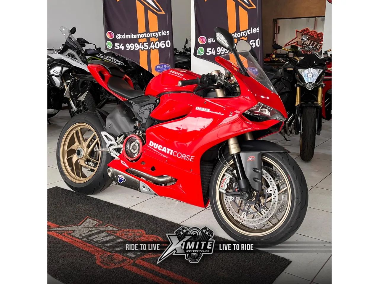 Panigale 1199 2013 Escapamento TERMIGNONI