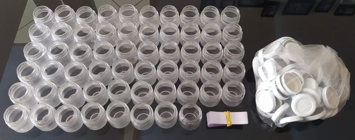 Potes de vidro para conserva 30 ml - Foto 4
