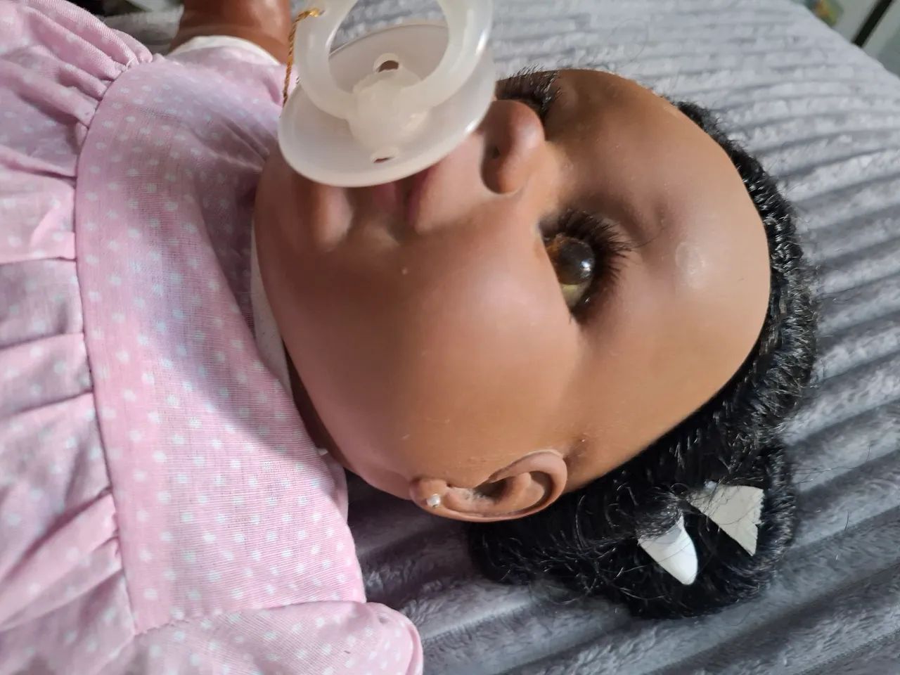 Boneca linda em forma de bebê.  Muito bem feito - Foto 2