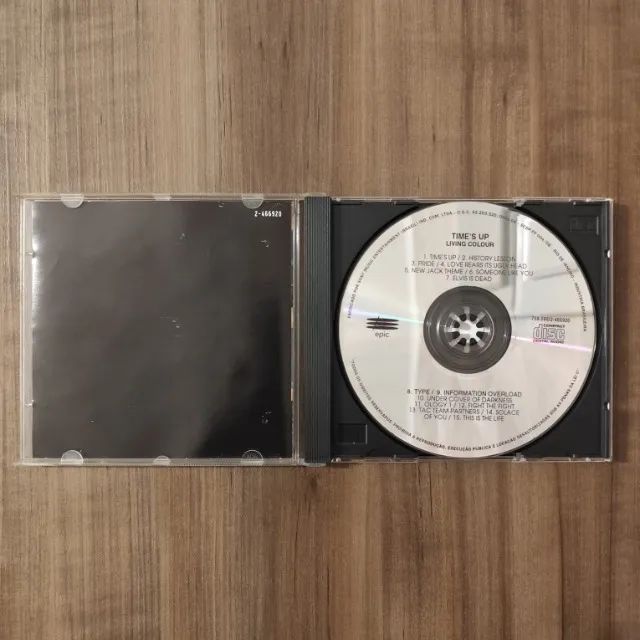 CD Living Colour - Time's Up - Foto 3