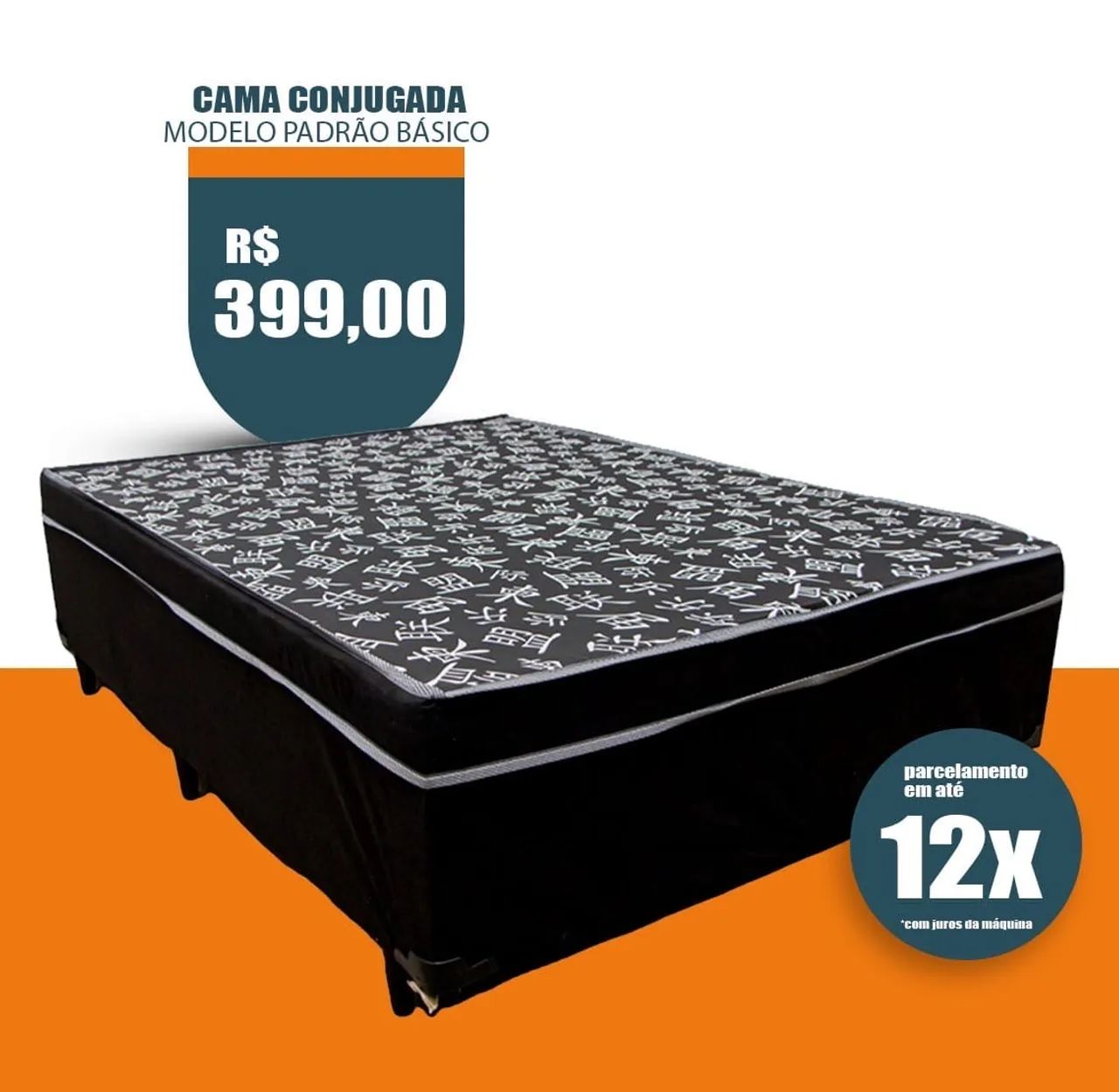 Cama box com colchão, frete grátis  - Foto 2