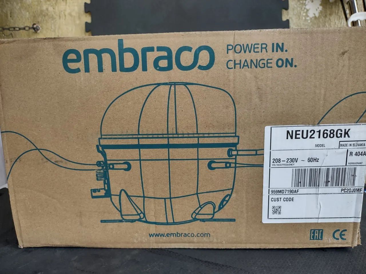 Compressor Embraco NEU2168GK - Foto 3