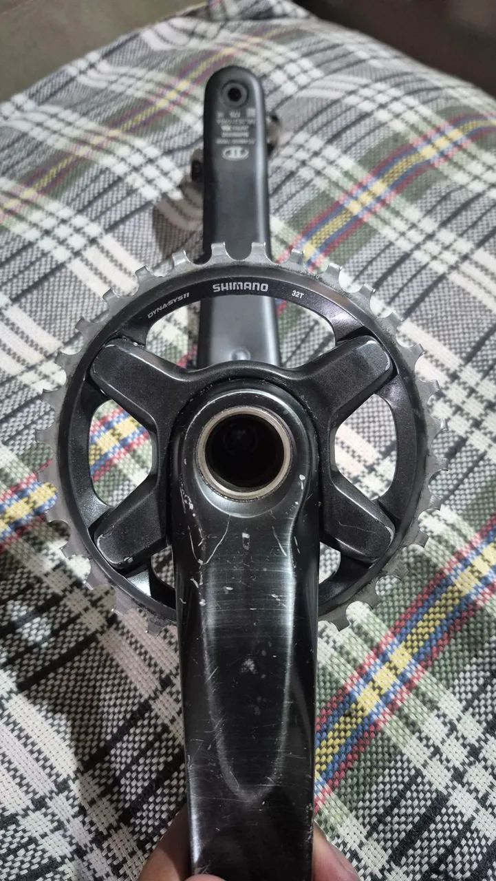 Pé de vela XT e pedal Shimano - Foto 2