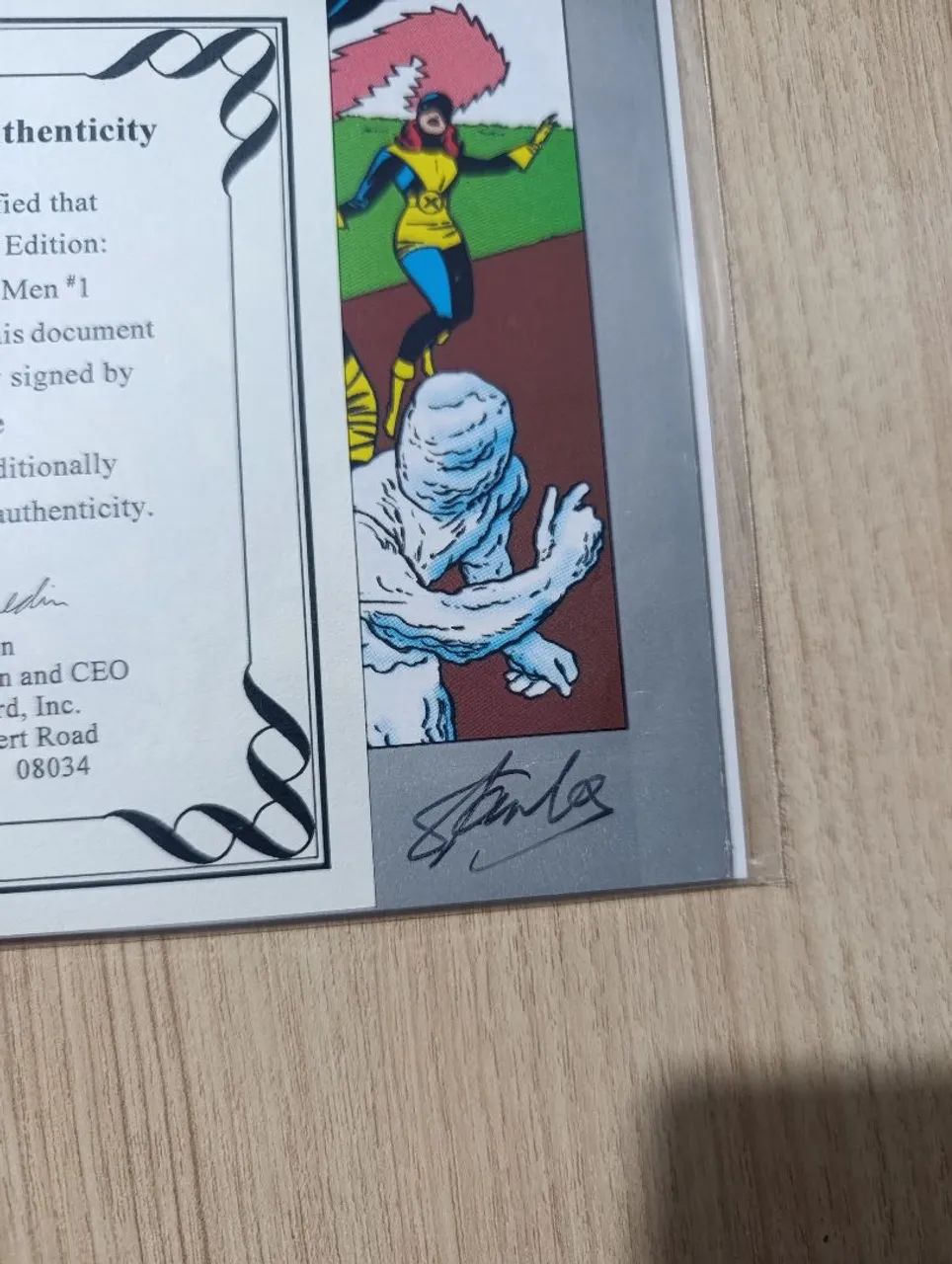 Marvel Milestone Edition: X-Men #1 Autografada por Stan Lee - Foto 2