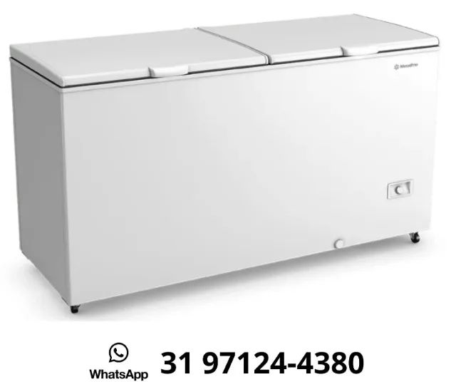 Freezer Horizontal 2 Tampas 546L Metalfrio