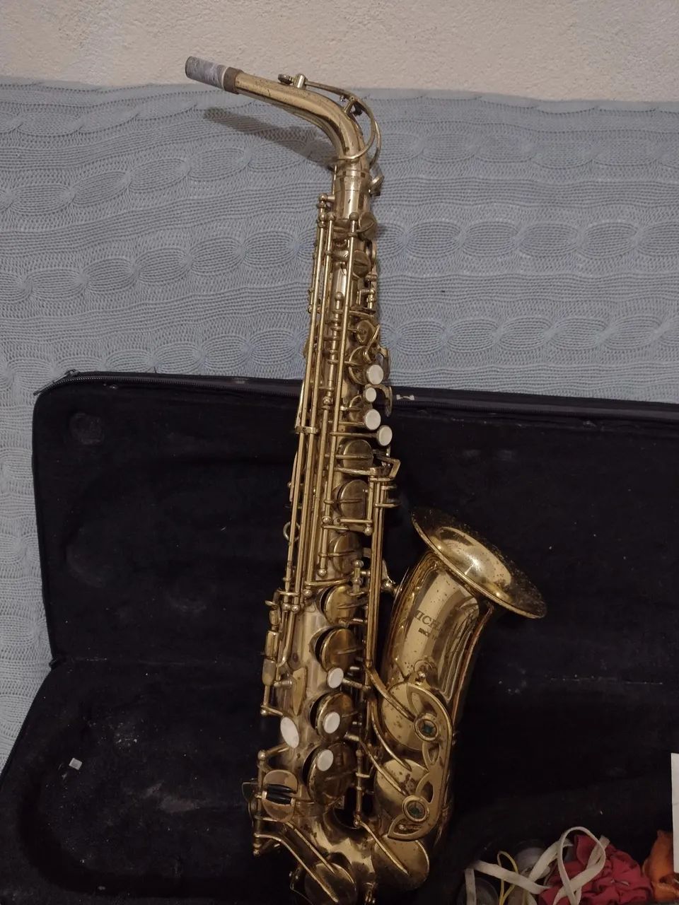 Vende-se sax alto da Marca Michael valor 2.000 ou troco em sax tenor 
