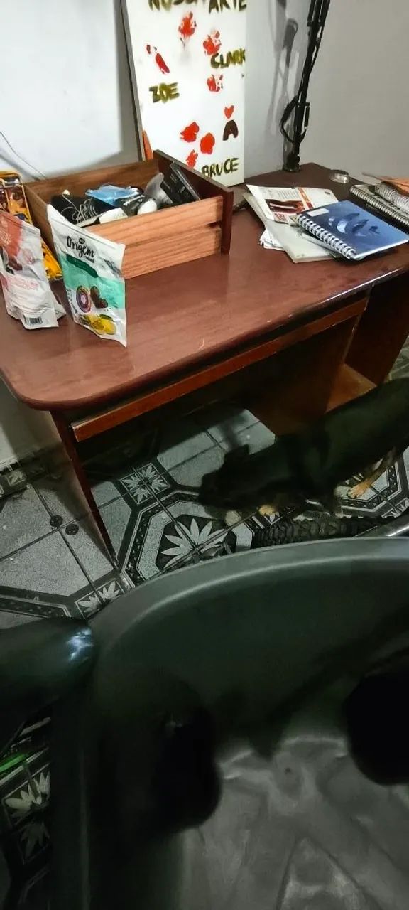 Mesa para Computador com Luminária - Foto 4