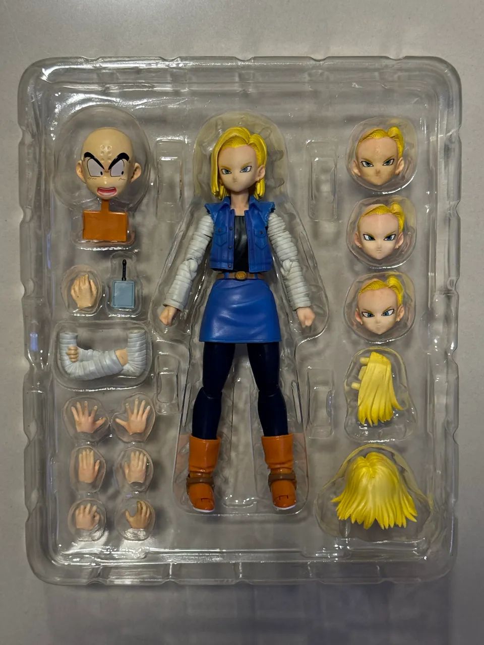 SH Figuarts Android 18 Original Bandai - Foto 4