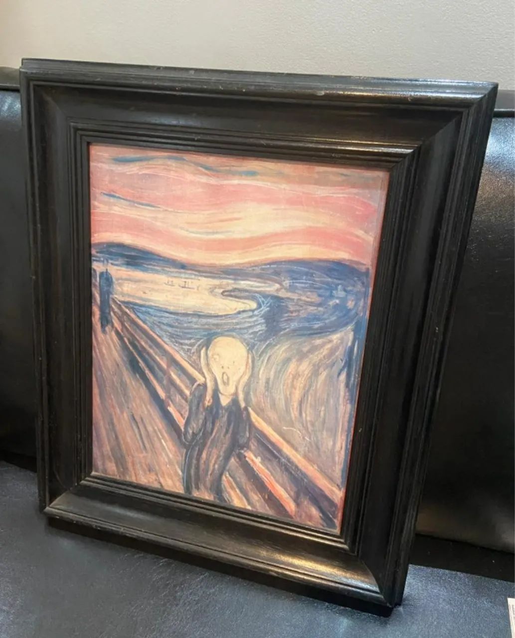 Quadro O Grito - retirada na Tijuca