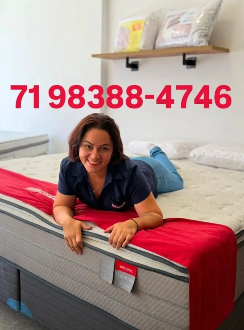 Cama casal de espuma e mola - Foto 3