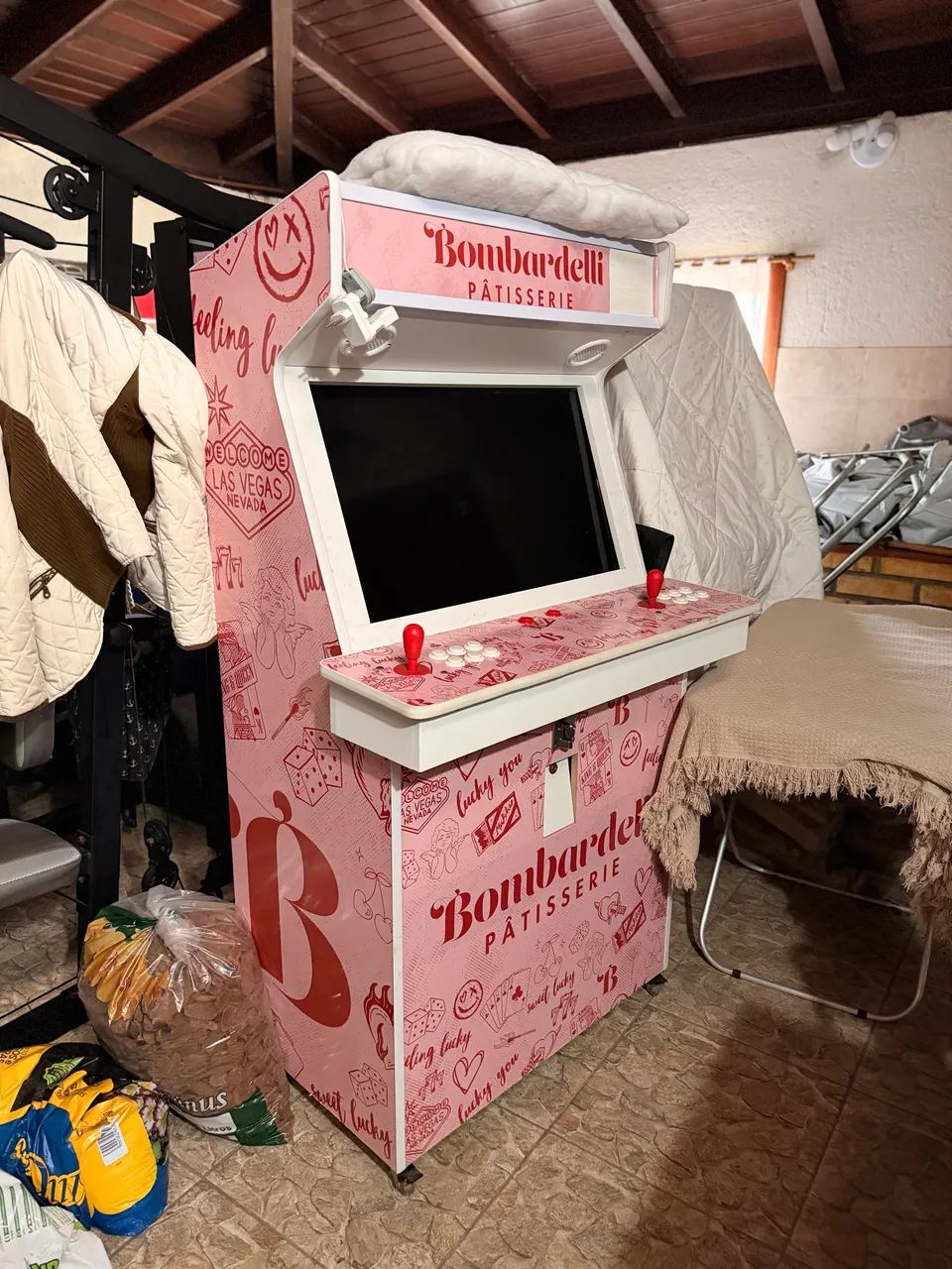Fliperama Arcade para 2 Jogadores Personalizado