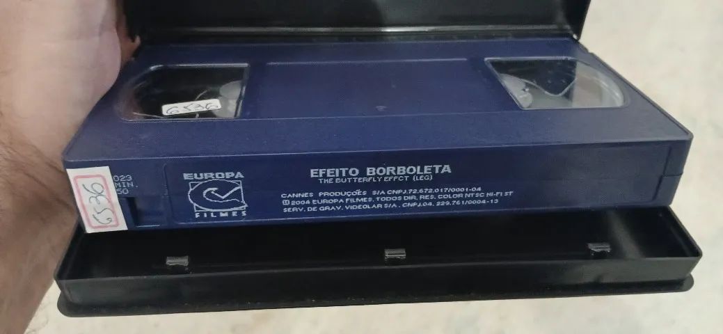 Lote 1 - Kit Filmes Vhs Ficção - Efeito Borboleta E 13 Andar - Foto 5