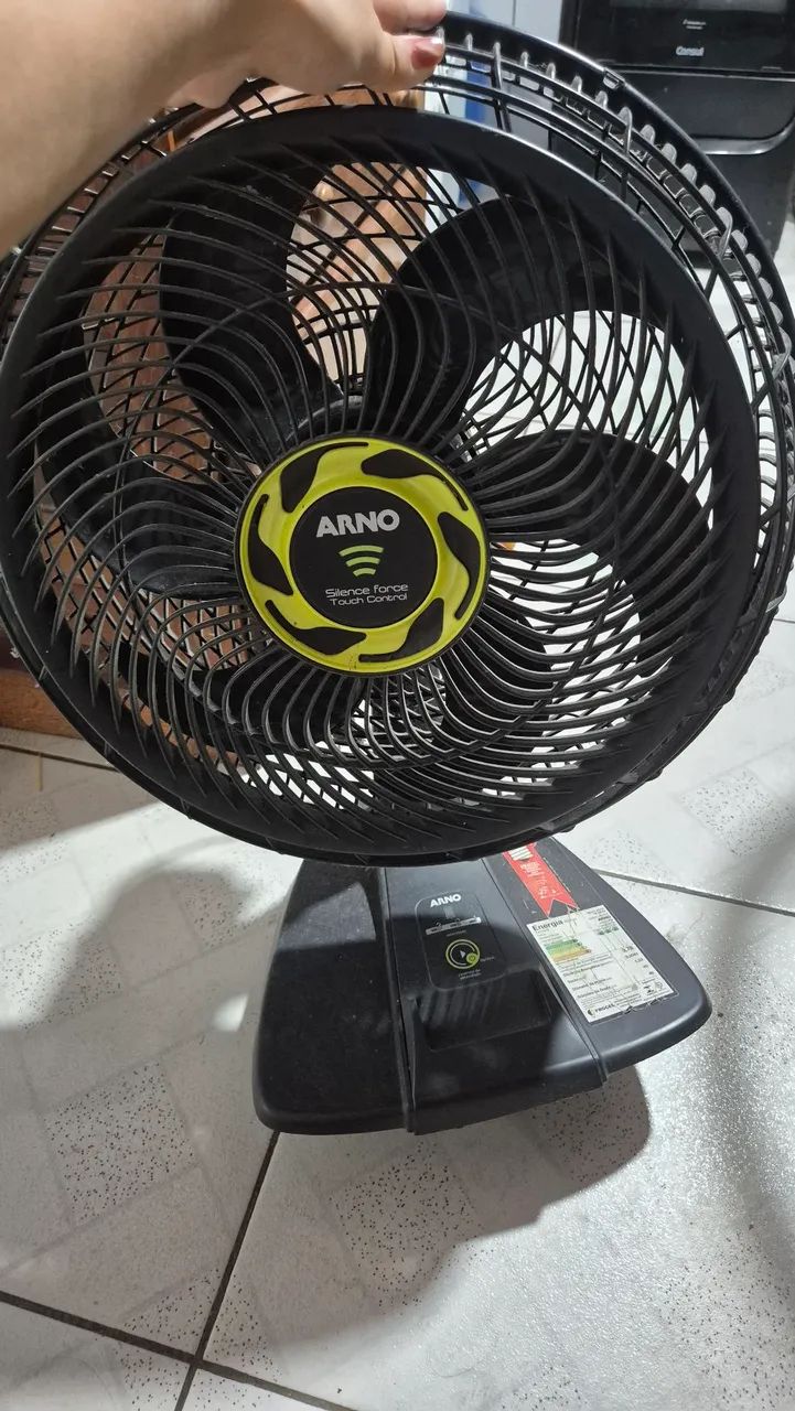 Ventilador com defeito