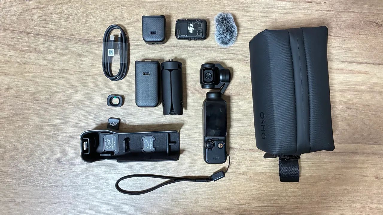 NOVA - PARA RETIRAR AGORA - DJI OSMO POCKET 3 - CREATOR COMBO