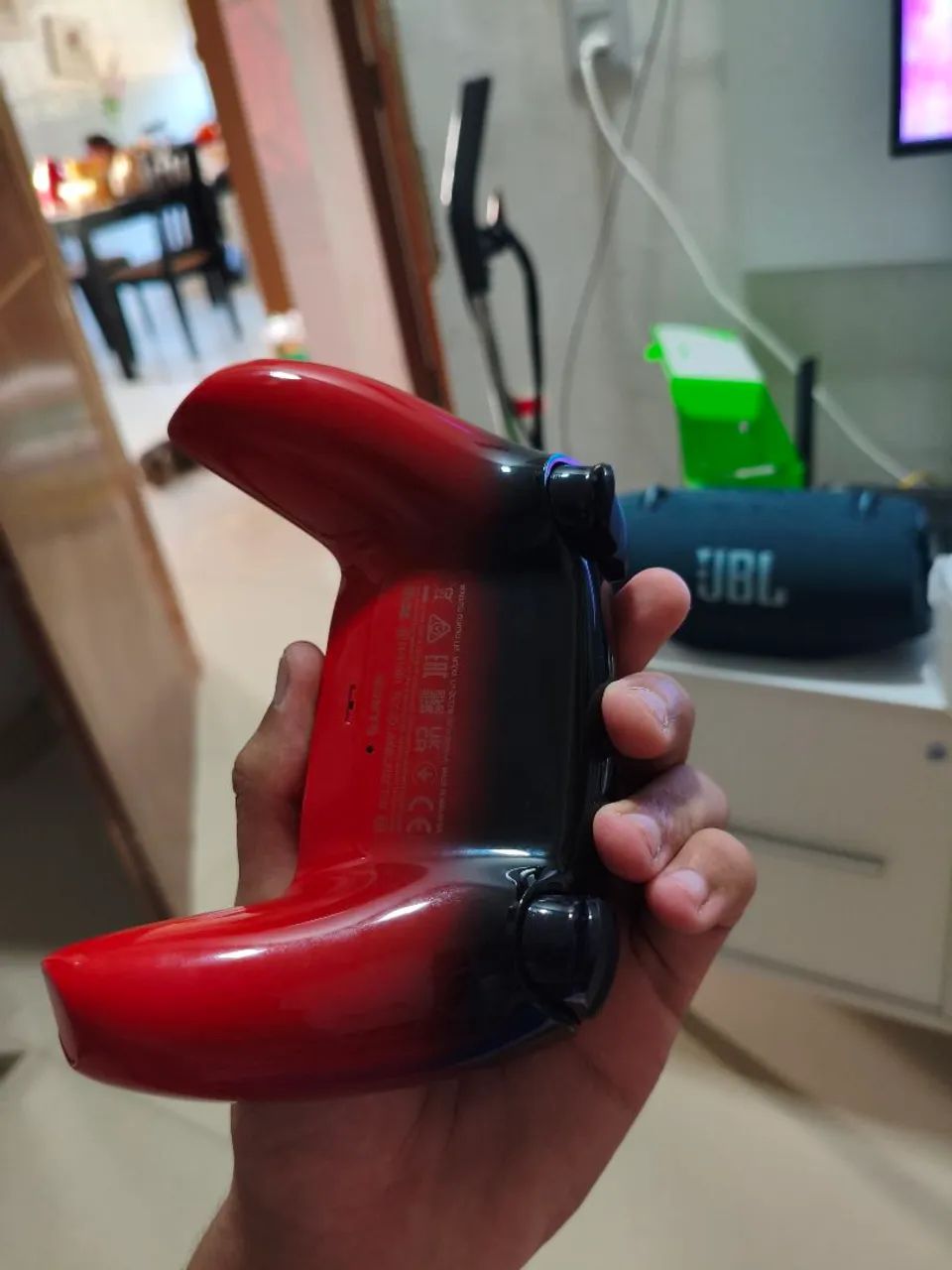 Controle Dual Sense Techno Red PS5 - Foto 4