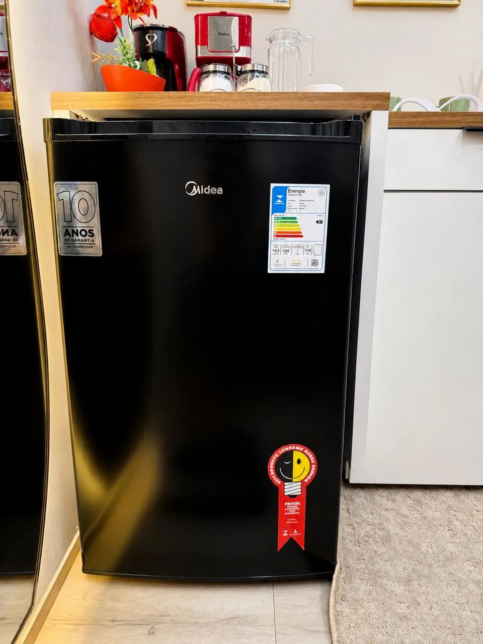 FRIGOBAR MIDEA 124l PRETO