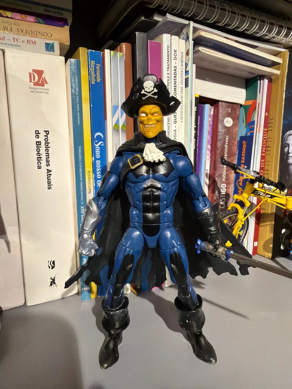 Marvel legends deadpool pirata o máscara custom