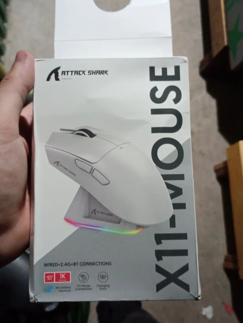 Vendo mouse gamer Attack Shark X11 