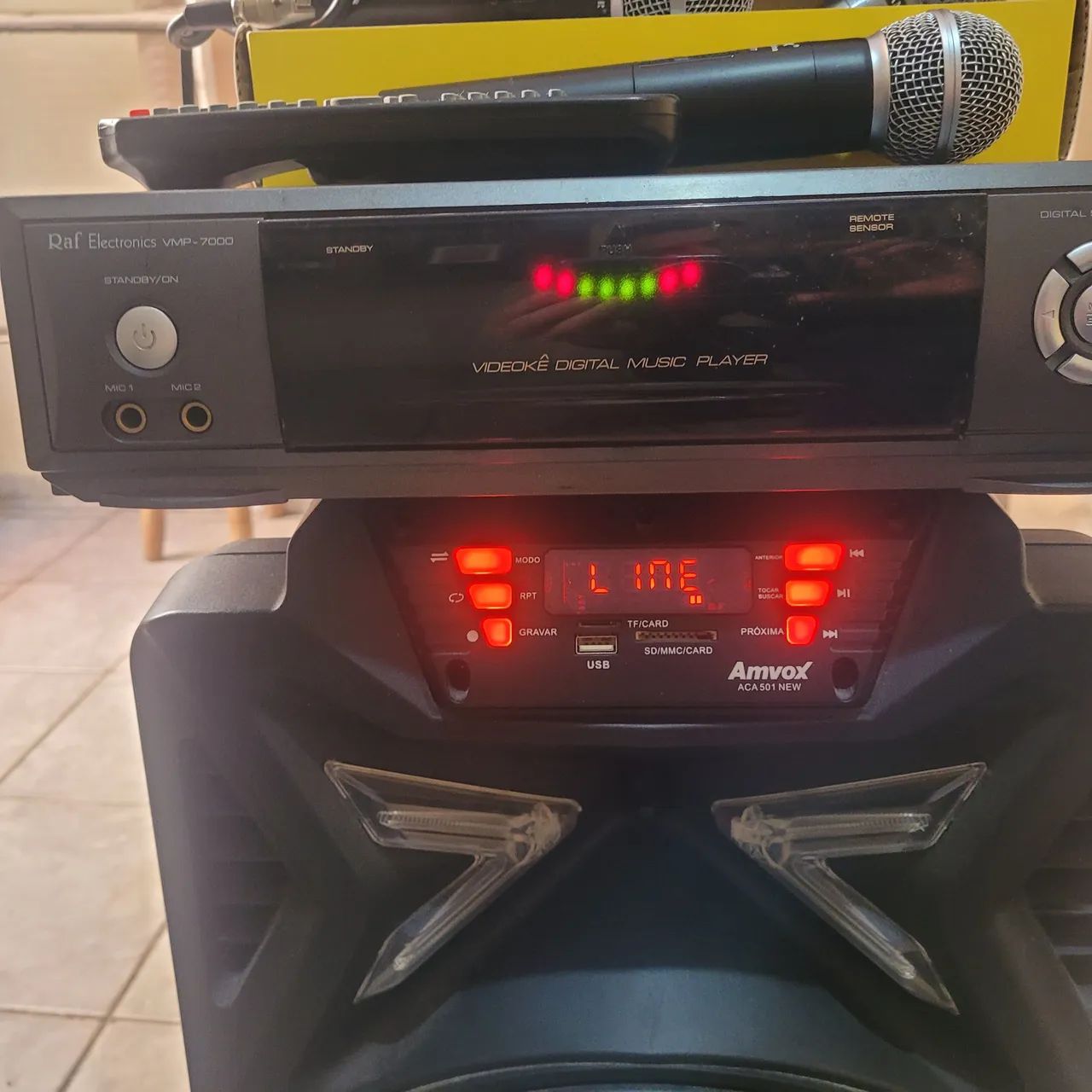 VIDEOKE VMP 7000 COMPLETO