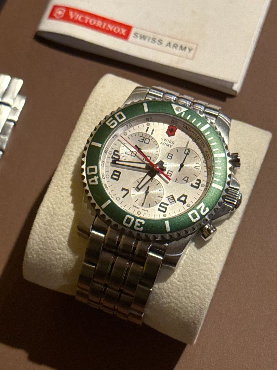 Victorinox Maverick II Chrono Green - Estado de Novo - Revisado - Full Set - Foto 2