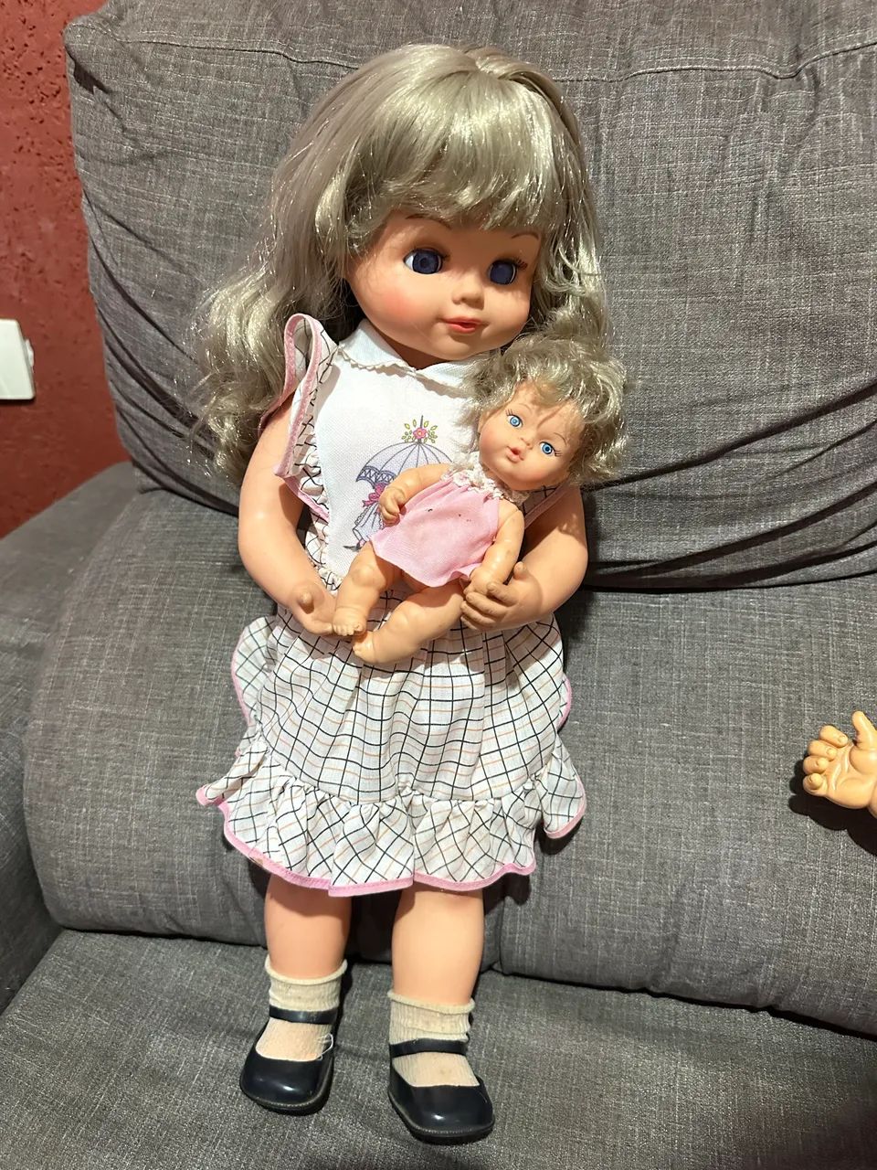 Boneca mãezinha antiga - Foto 4
