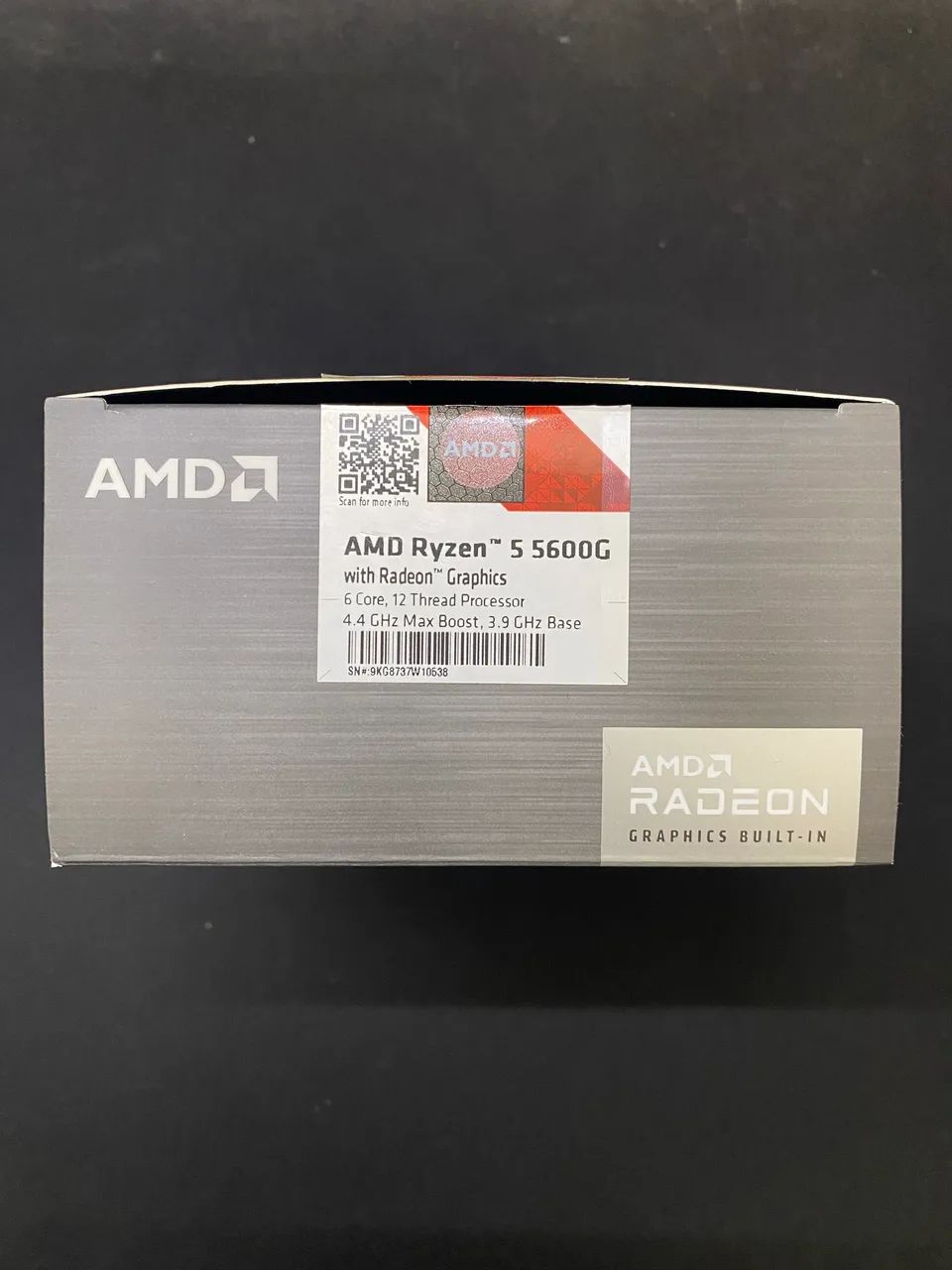 Processador AMD Ryzen 5 5600G Com Cooler e Caixa - Foto 3