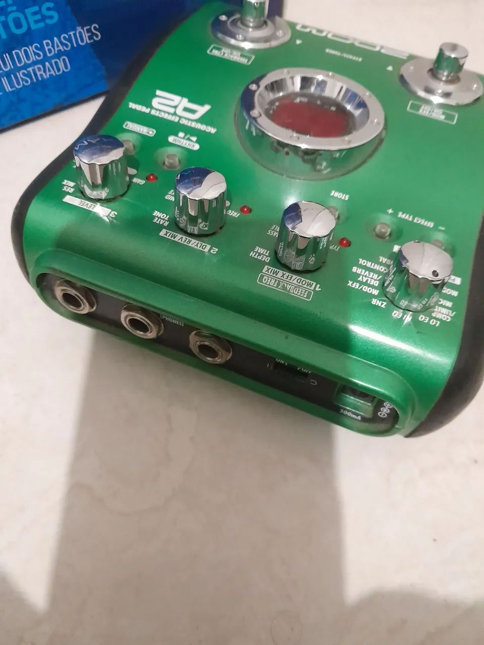 Pedal de efeitos zoom acustic A2  - Foto 2