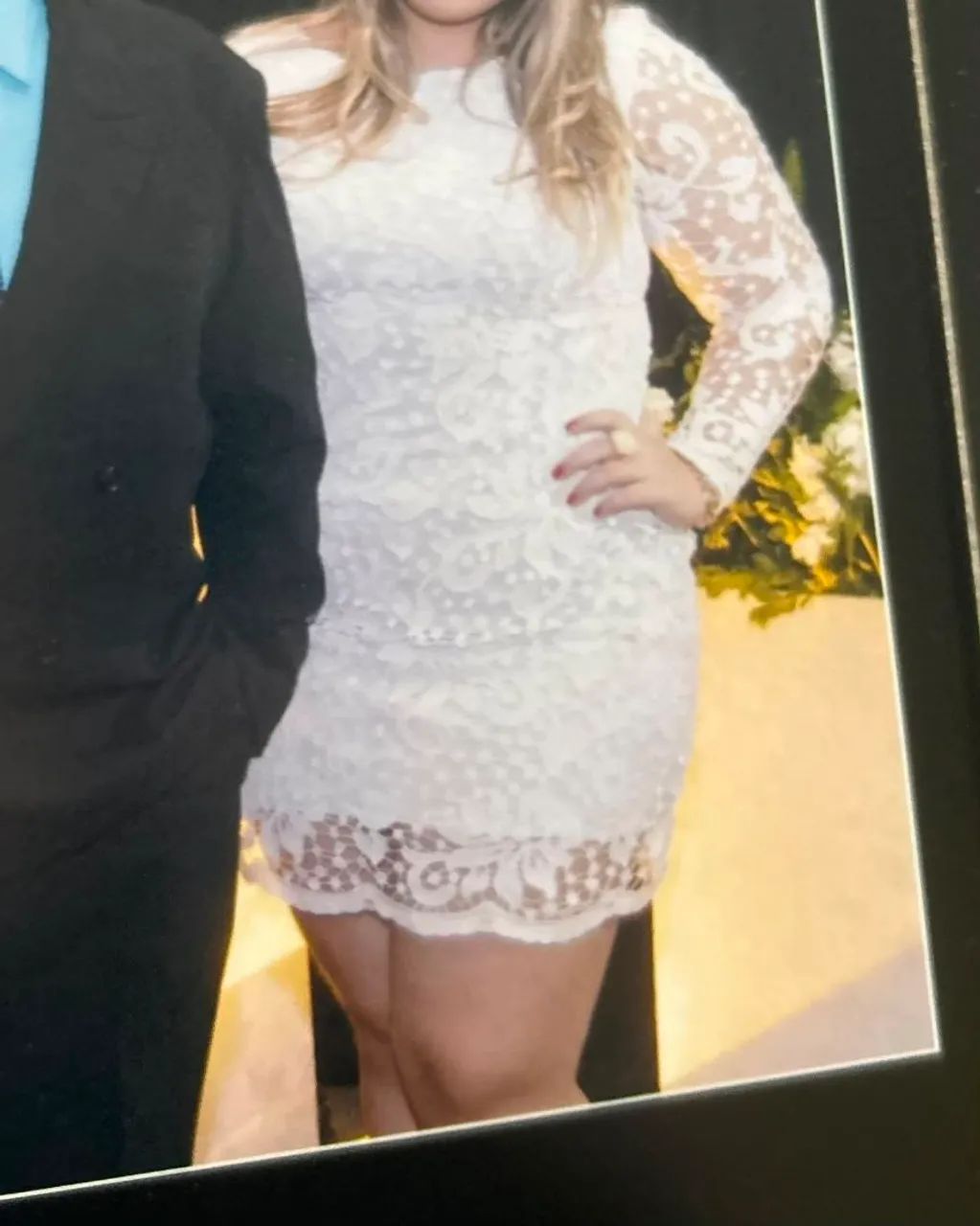 Vestido branco renda  - Foto 3