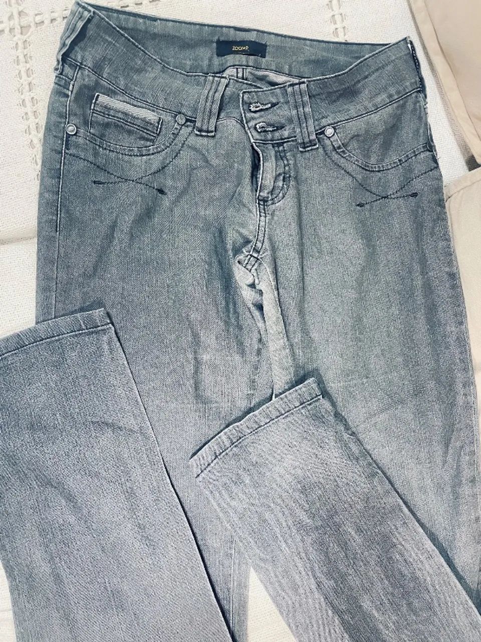 Calça Zoomp- 40- cintura baixa 60 - Foto 2