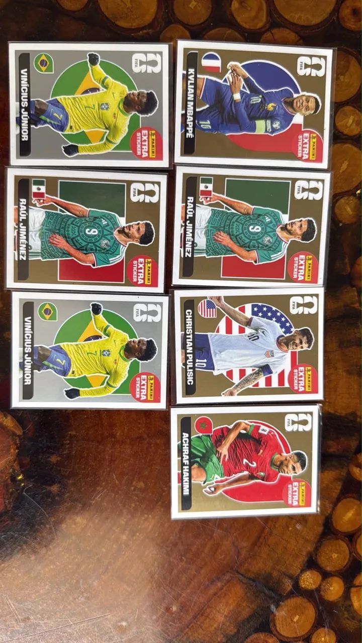 Figurinhas copa 2022 e 2026 lote 