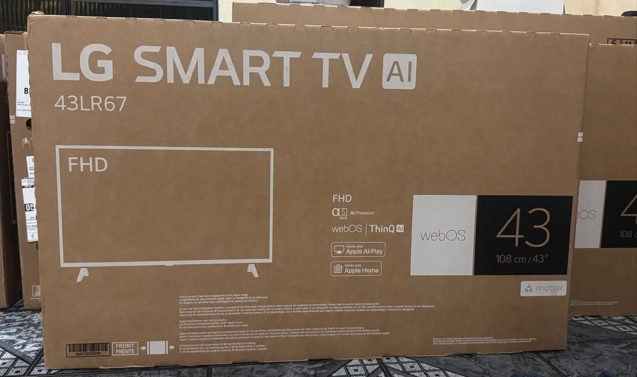 Smart TV LG 43 - Full HD - Lacrada na Caixa