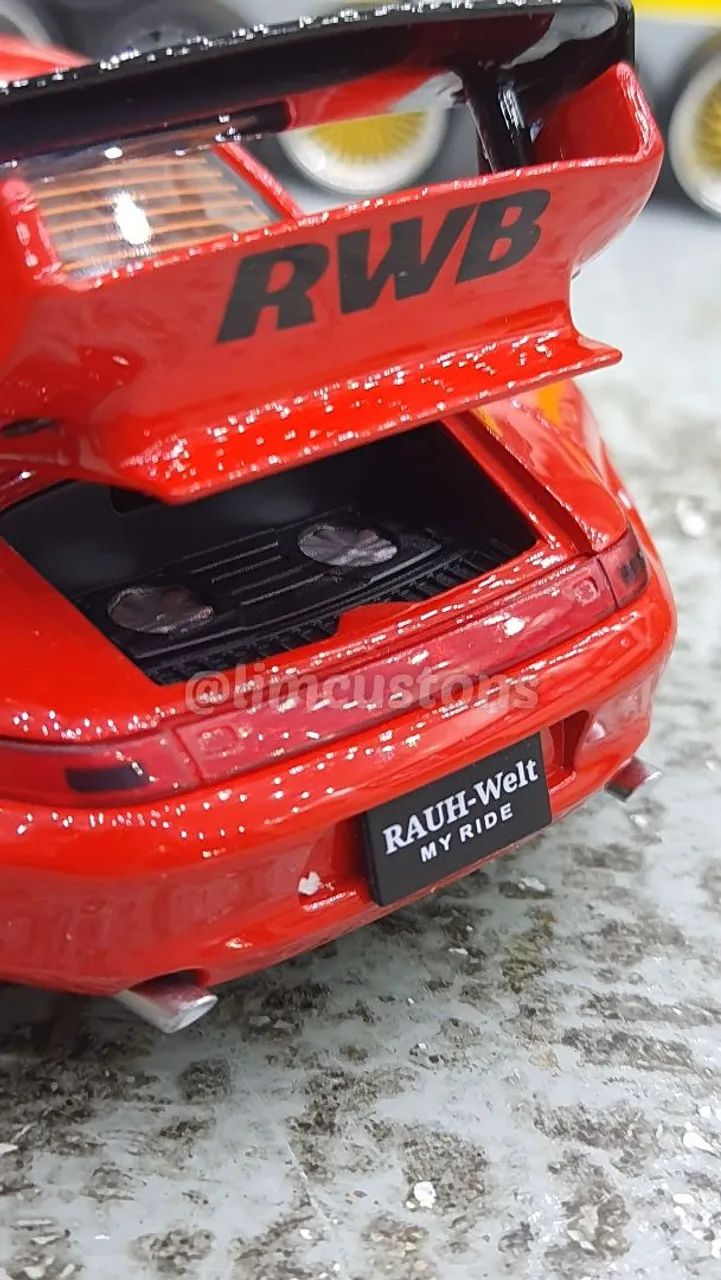 Miniatura Coleção 1:24 - Porsche 911 T  - Foto 3