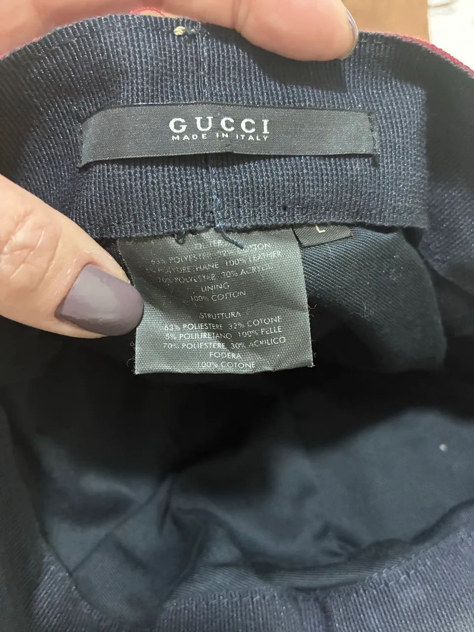 BOINA GUCCI ORIGINAL  - Foto 3