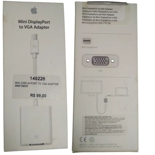 Apple Cabo Adaptador Mini Displayport Para Vga (original)
