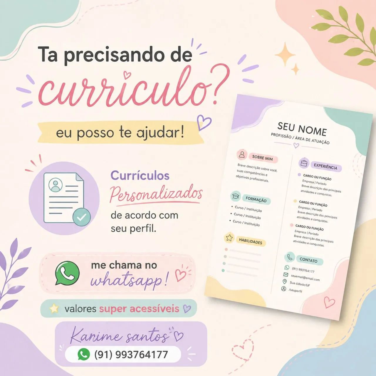 Currículo Personalizado 