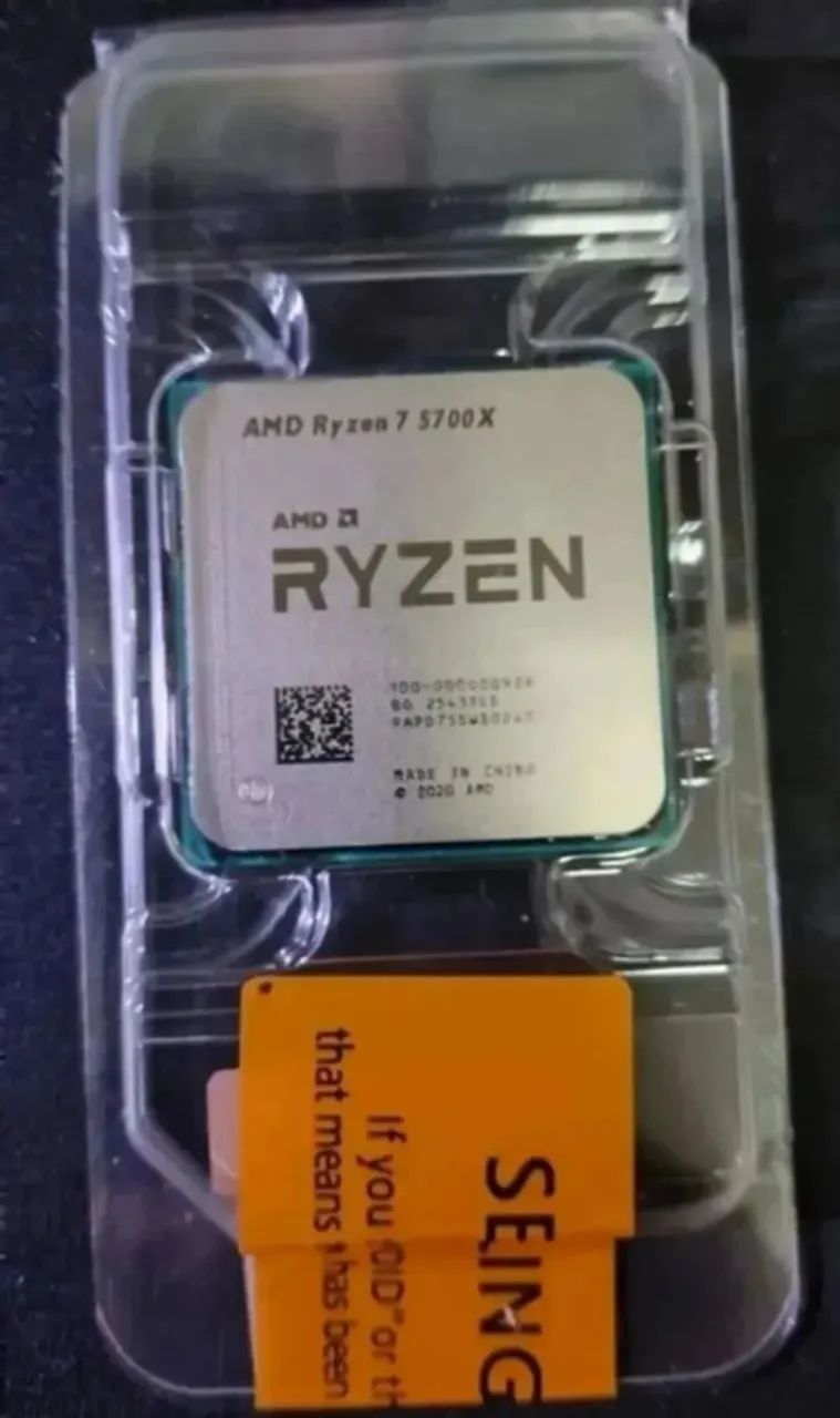 Processador AMD Ryzen 7 5700X AM4 (1 unidade)