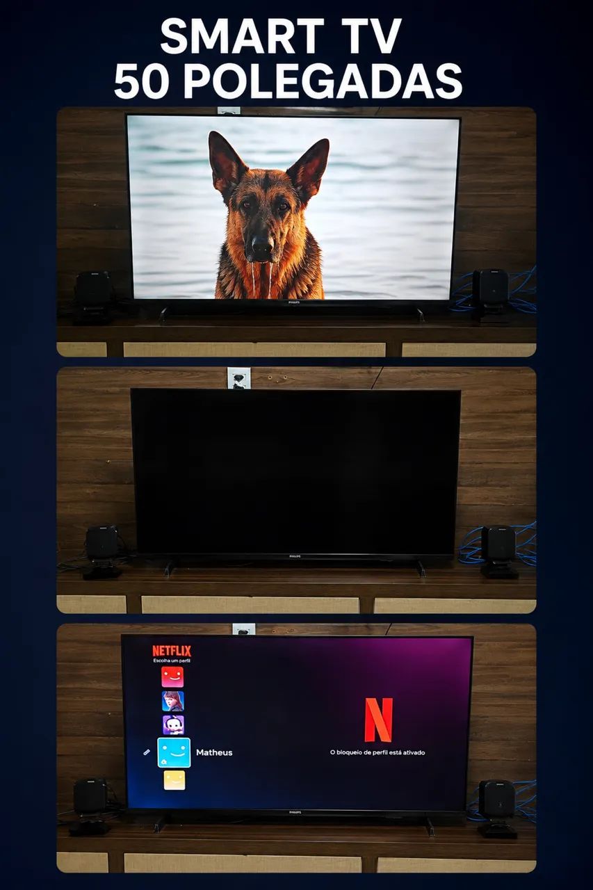Smart tv 50 polegadas 