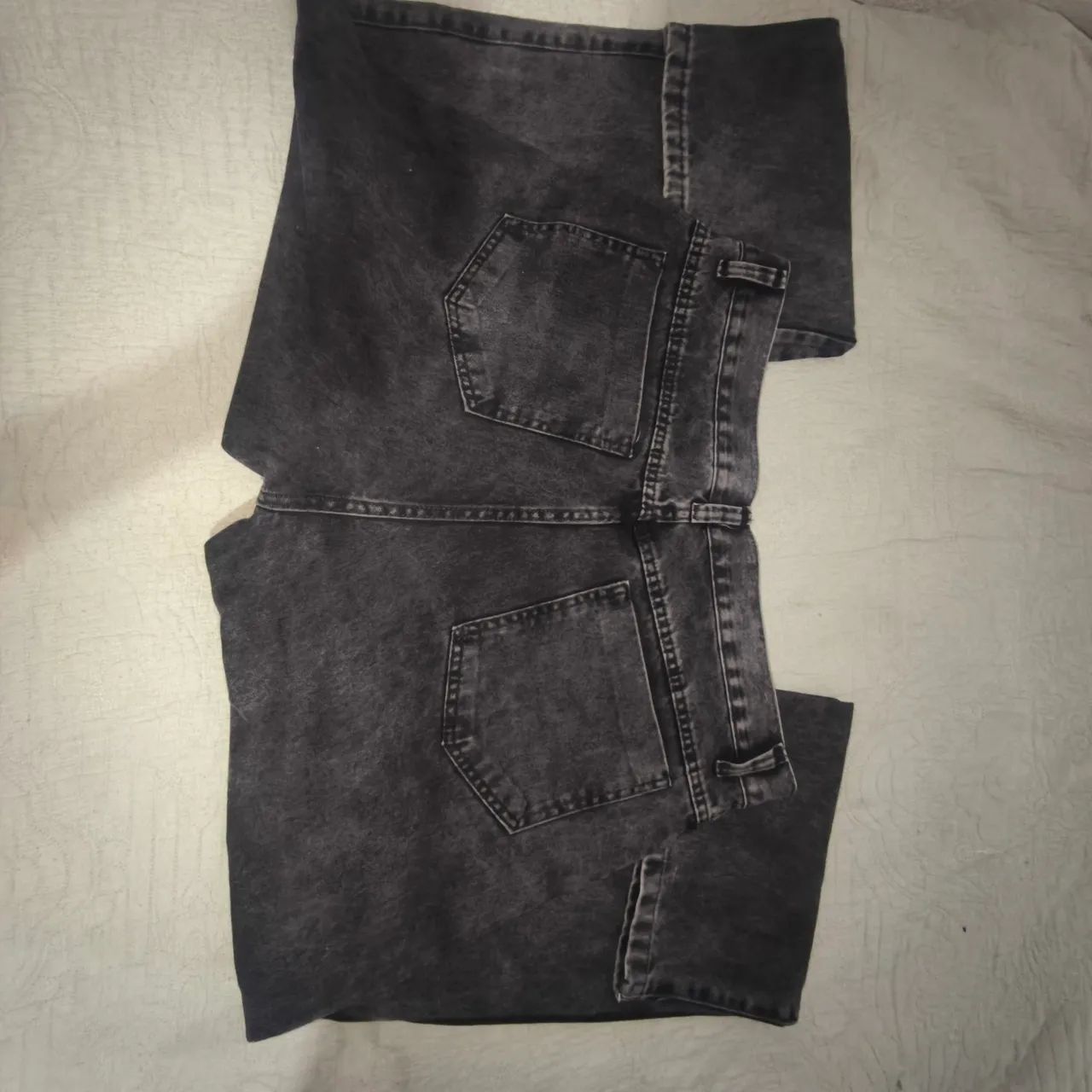 Calça baggy cor grafite - Foto 3