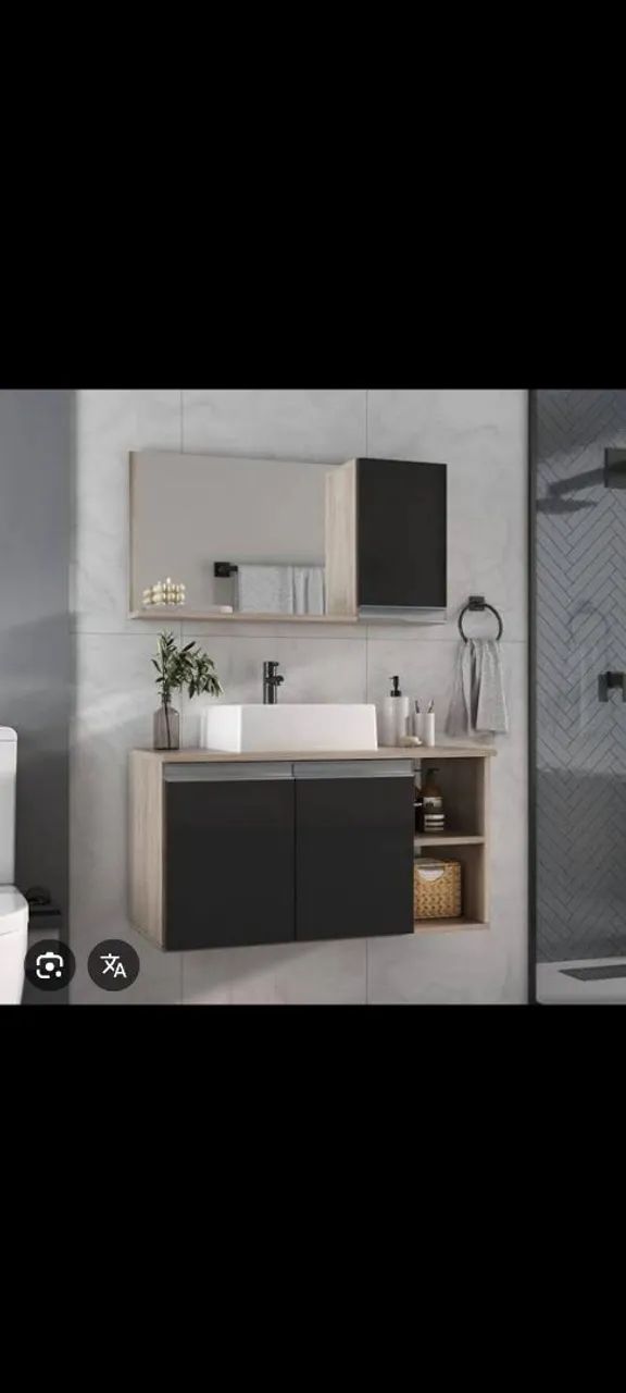 VENDE -SE GABINETE DE BANHEIRO COMPLETO 
